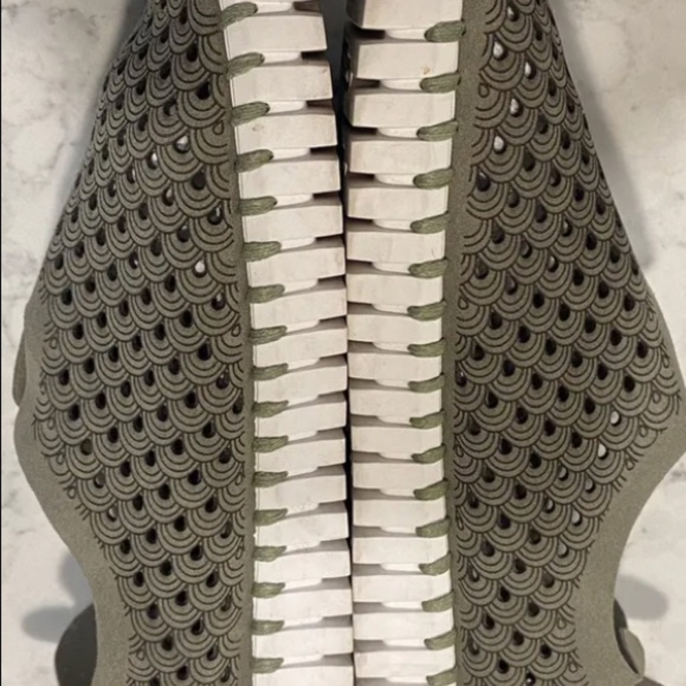 Ilse Jacobsen Tulip 139 Perforated Shoes 41 Slip On Sage Green Loafer Sneaker